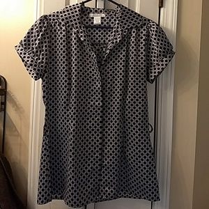 Charolette Russe button down short sleeve